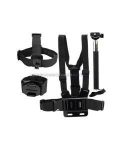KIT 117 DAZZNE ACCESSORI PER ACTION CAMERA SPORT 8 PEZZI