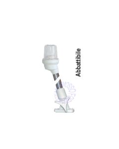 Asta abbattibile luce di fonda 360° per barca