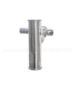 Portacanna da riposo inox aisi 316 per tubi 22-30mm