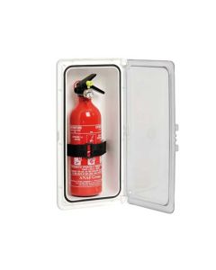 Vano porta-estintore con portello chiusura mm183x364