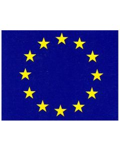 Bandiera europa in poliestere