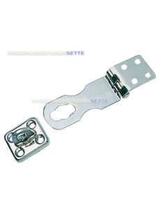 Chiusura gavoni inox con anello lucchetto