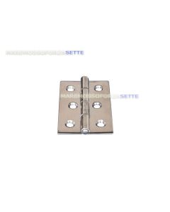 Cerniera inox rettangolare spessore mm 1,30