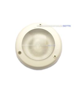 Plafoniera stagna incasso targa alogena 10w