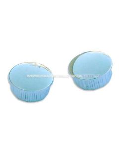 Cappucci in ABS cromato per rifinitura testate dei tubi