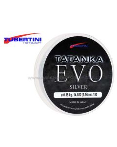 Monofilo Tubertini Tatanka Evo Silver Mt 150 da Ø 0,25 a Ø 0,35 mm