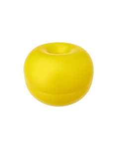 Boa con foro passante grande colore giallo