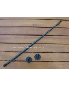 Asta per bandiera in plastica con basi 39cm