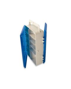 Valigetta 2 coperchi blu