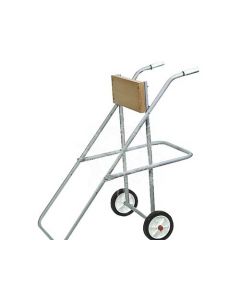 Cavalletto con ruote porta motore fuoribordo