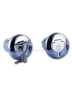 Tappo inox con chiave per imbarco carburante