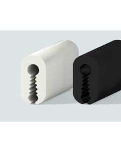 PROFILO PER BORDO IN PVC PER VETRORESINA LEGNO METALLO