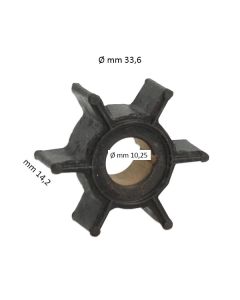 Girante Mercury Tohatsu Ø 33,6 mm, 6 Pale 47-16154-3 -377