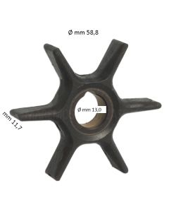 Girante Mercury Mariner Ø 58,80 mm, 6 Pale 47-42038