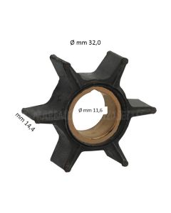 Girante Mercury Mariner Ø 32,00 mm, 6 Pale 47-659.57/89981