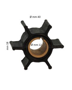 Girante Mercury Tohatsu Ø 40 mm, 6 Pale 47-436065-2