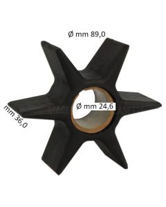 Girante Yamaha Ø 89,0 mm, 6 Pale 6AW-44352-00 -389N