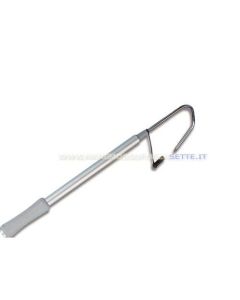 Raffio telescopico in alluminio 1,20 metri