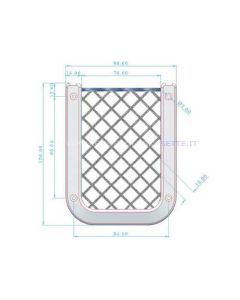 Tasca porta cellulare con rete