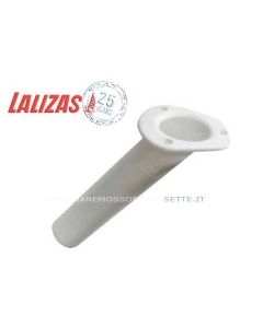 Portacanna per barca ad incasso Lalizas bianco