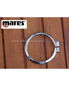 Ghiera cromata per secondo stadio erogatore sub Mares