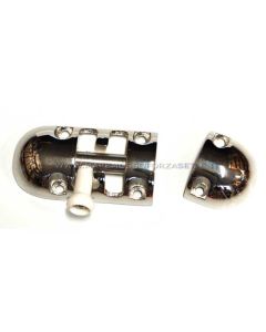 Chiusura paletto antivibrante inox