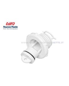 Scarico in mare in plastica con tappo imperdibile