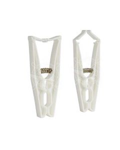 Super molletta marina 8 pezzi blocca panni o teli