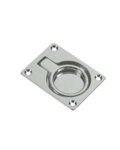 Alza pagliolo barca in ottone cromato 65x50