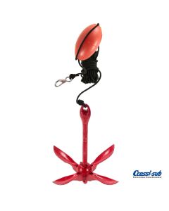 Ancora Squid Cressi Sub 1,5 Kg per Sup e Kayak