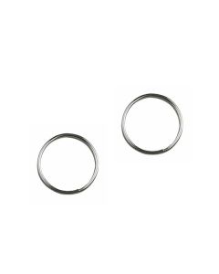 Anello inox aperto in acciaio inox 30mm