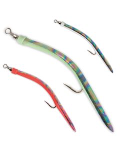 Anguilla in silicone Tiger 10cm busta 5 pezzi