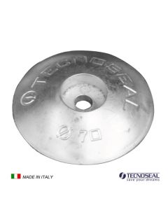 Anodo zinco flangia per timoni Barca