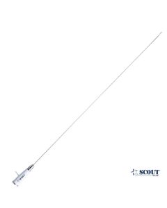 Antenna VHF Scout KS-23A stainless steel 0,9 metri 3db