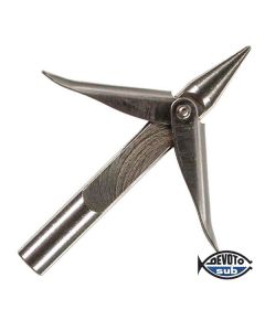 Arpione in acciaio inox per aste filettate