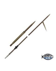 Asta inox tahitiana Ø 7mm Mono aletta per aria compressa