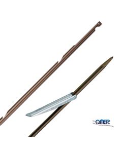 Asta per arbalete Omer Ø 6,5mm Tahitiana in acciaio inox