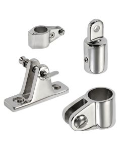 Accessori inox 316 per tendalini della barca