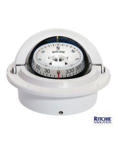 Bussola Ritchie Voyager Da Incasso F83w mm 76 Bianca