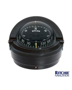 Bussola Barca Ritchie Serie Voyager S87 mm 76 Nera