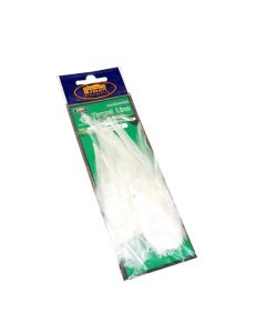 Busta piume bianche per la traina