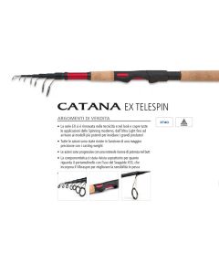 Canna da Spinning Shimano CATANA EX Telespin