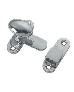 Chiusura ferma porta in ottone cromato