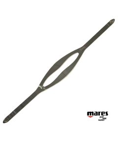 Cinturino per maschere Mares in silicone nero