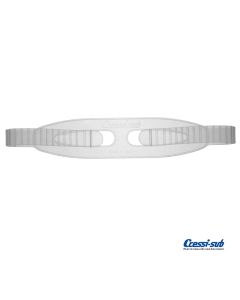 Cinturino per maschere Cressi Sub in silicone Trasparente