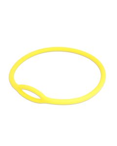 Collare tecnico per erogatore in gomma piena colore giallo