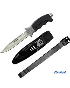 Coltello Cressi Sub Borg 26cm con fodero