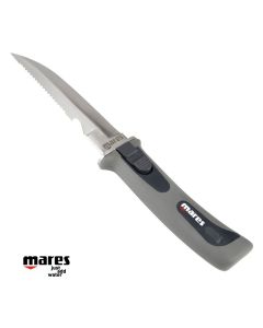 Coltello subacqueo Mares Pure con fodero