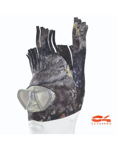 Copri maschera C4 mimetico in neoprene