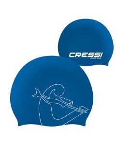 Cuffia per Nuoto Cressi Sub EDDIE colore BLU